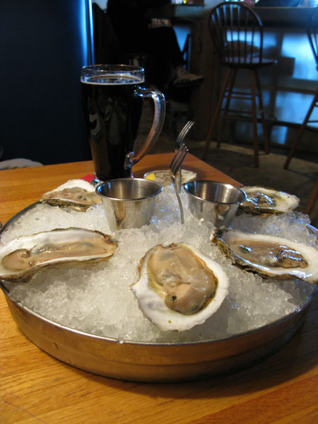 Oysters and Oyster Stout